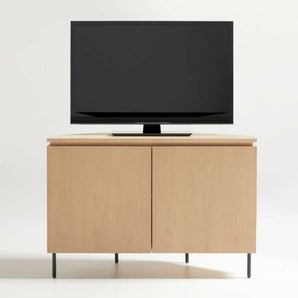 Monbel 42" Light Oak Corner Media Console