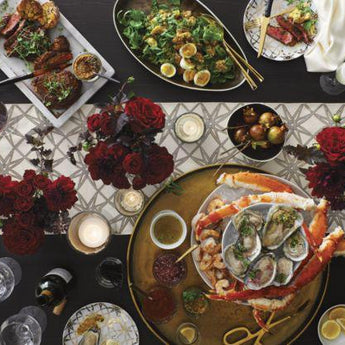 French Kitchen Marble Rectangle Tray.