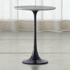 Nero Marble Accent Table.