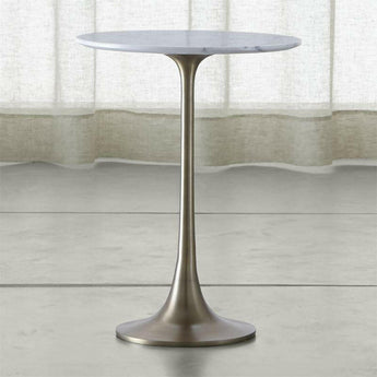 Nero Marble Accent Table.