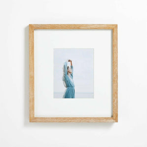 Light Oak Wood 8x10 Wall Picture Frame