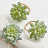 Oli Succulent Napkin Ring.