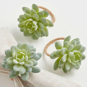 Oli Succulent Napkin Ring