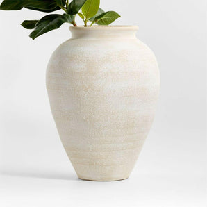 Ophelia White Vase 17".