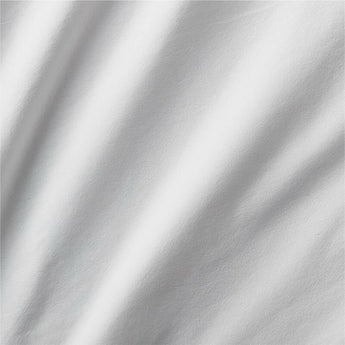 Organic Cotton Crisp White Duvet Cover.