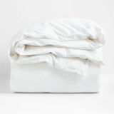 Organic Cotton Crisp White Duvet Cover.