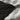 Laurentis Ink Black Crinkle Stripe Euro Sham.