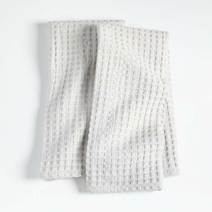 Set of 2 Oversized Waffle Dish Towels