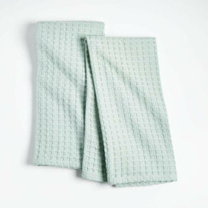 Set of 2 Oversized Waffle Dish Towels