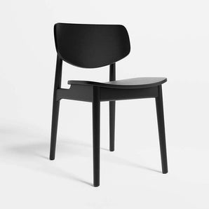 Paolo Black Wood Dining Chair