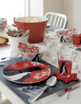 Scalloped Melamine Popcorn Cup