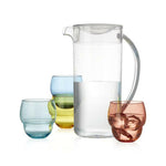 Pitcher with 4 Bubble Tumblers