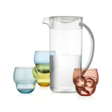Pitcher with 4 Bubble Tumblers