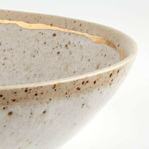 Primrose Gold Low Bowl.