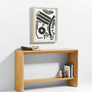 Baja Natural Oak 54" Console Table.