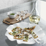 White Ruffle 16" Platter.
