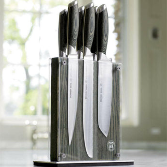Schmidt Brothers® Bonded Ash 7-Piece Knife Set.