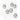 Silver Place Card Holders, Set of 6.