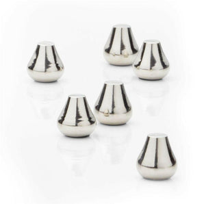 Silver Place Card Holders, Set of 6