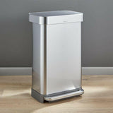 simplehuman® 45-Liter/12-Gallon Step Kitchen Trash Can.