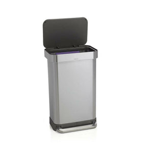 simplehuman® 45-Liter/12-Gallon Step Kitchen Trash Can.
