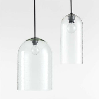 Sirocco Ripple Glass Pendant Small.