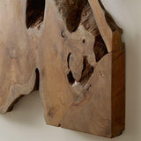 Slice Teak Wall Art.