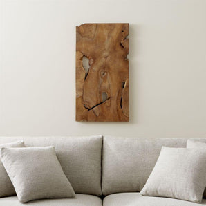Slice Teak Wall Art.