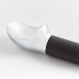 Crate & Barrel Black Soft-Touch Ice Cream Scoop.