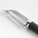 Crate & Barrel Black Soft-Touch Peeler.