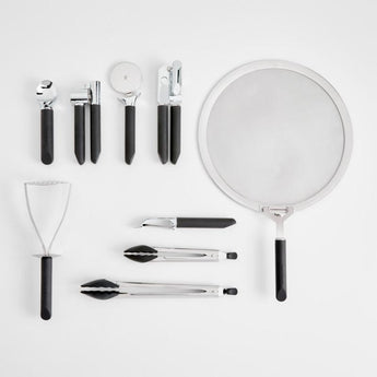 Crate & Barrel Black Soft-Touch Ice Cream Scoop.