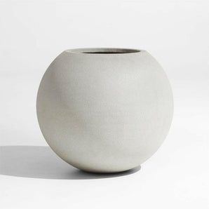 Sphere Planter Small Light Grey.