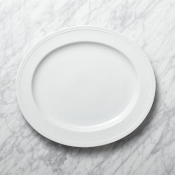 Staccato Oval Serving Platter.