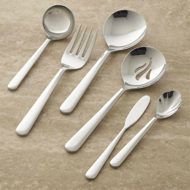 Strand 5Piece Flatware Place Setting Crate & Barrel