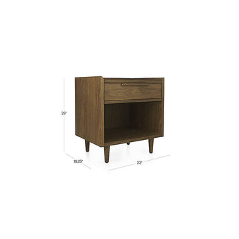 Tate Nightstand Walnut.