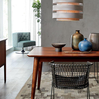 Tig Barrel Chair Cush Brown Leather.