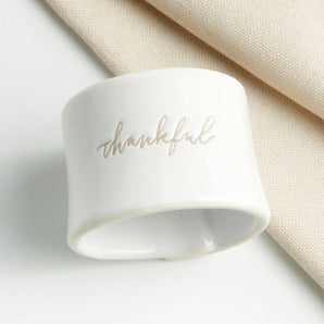 Thankful Napkin Ring.