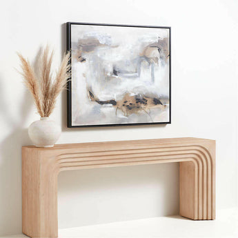 The Journey Is My Home Framed Wall Art Print 43.5"x37.5" by Huda Hashim.