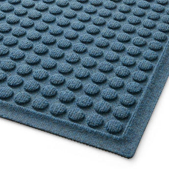 Thirsty Dots Blue 22x34 Doormat.