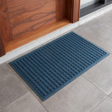Thirsty Dots Blue 22x34 Doormat.