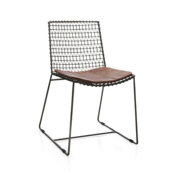Tig Metal Dining Chair.