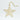 Gold Tinsel Star Christmas Tree Ornament