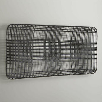 Tobacco Basket Metal Wall Art.