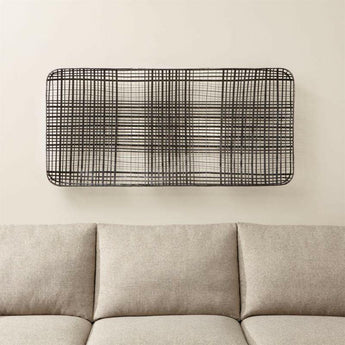 Tobacco Basket Metal Wall Art.