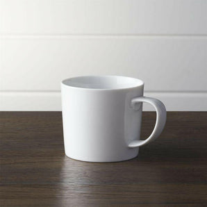 Verge White Porcelain Mug