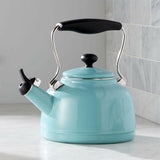 Chantal® Bridge Steel Enamel Tea Kettle.