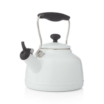 Chantal® Bridge Steel Enamel Tea Kettle.