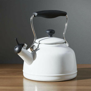 Chantal® Bridge Steel Enamel Tea Kettle.