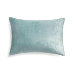 Viva 22"x15" Crushed Velvet Pillow with Down-Alte