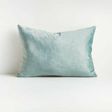 Viva 22"x15" Crushed Velvet Pillow with Down-Alte